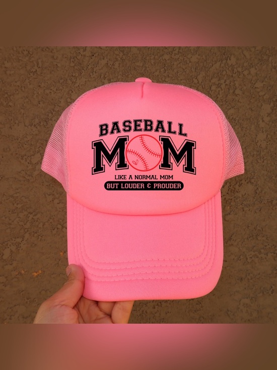 Baseball Mom Trucker Hat